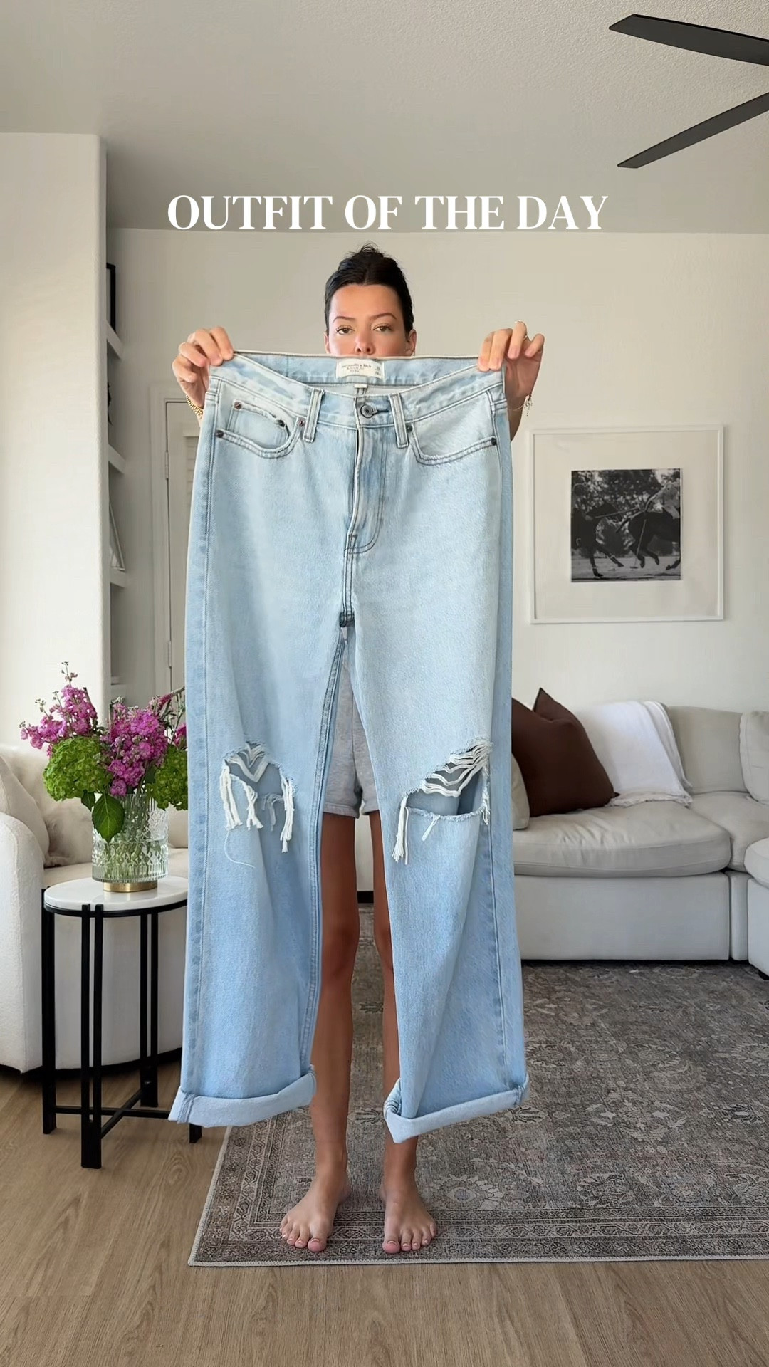 I’m 5’7” wearing regular size 25 reg in the jeans and small in the tank top! Shoes are tts 

#LTKootd #LTKSpringSale #LTKSeasonal