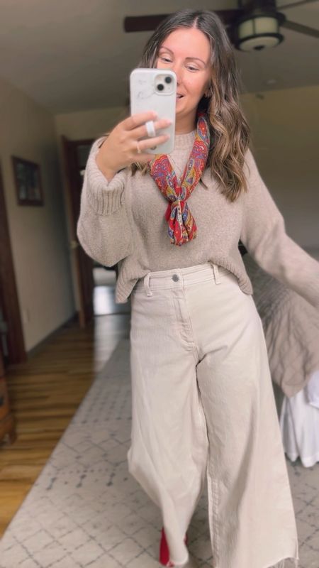 My scarf and sweater aren’t available anymore so I linked similar options. The jeans ard the cream color & size 0, & my shoes are the wide fit, 1/2 size up and SO COMFY! 

#LTKfindsunder100 #LTKstyletip #LTKSeasonal