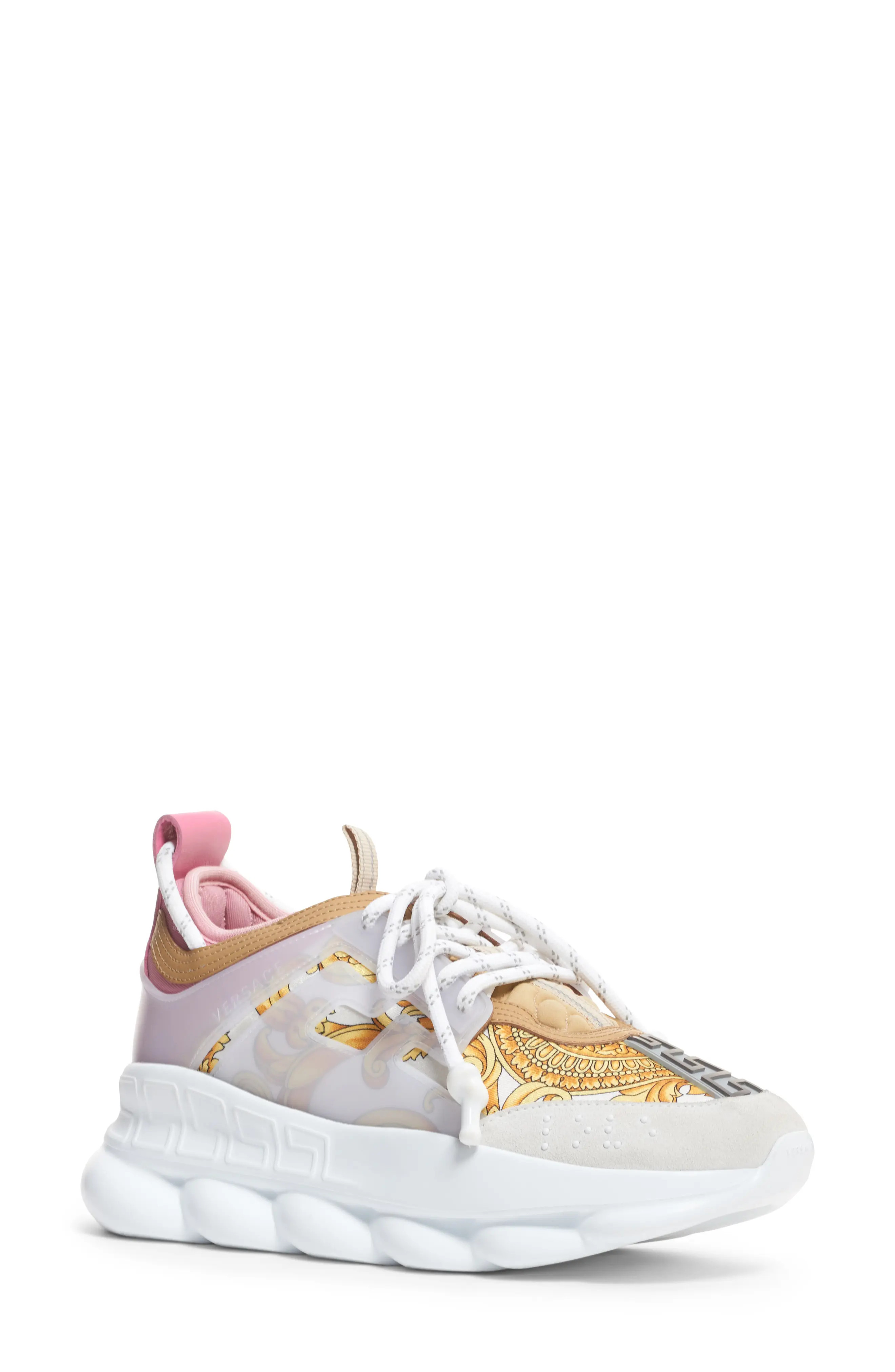 Versace First Line Chain Reaction Platform Sneaker (Women) | Nordstrom
