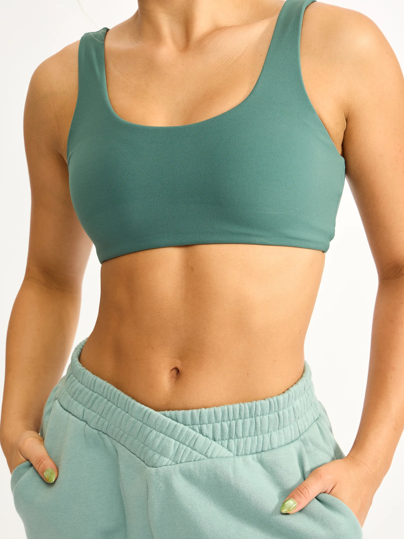 Double Dip Butter Sports Bra - Bloom | Buffbunny