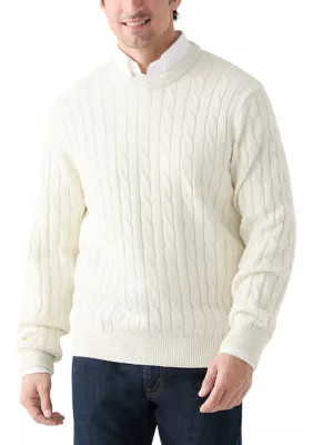 IZOD Men's Cable Knit Sweater, 2XL | Belk