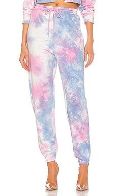 superdown Paris Sweatpants in Pink & Blue from Revolve.com | Revolve Clothing (Global)