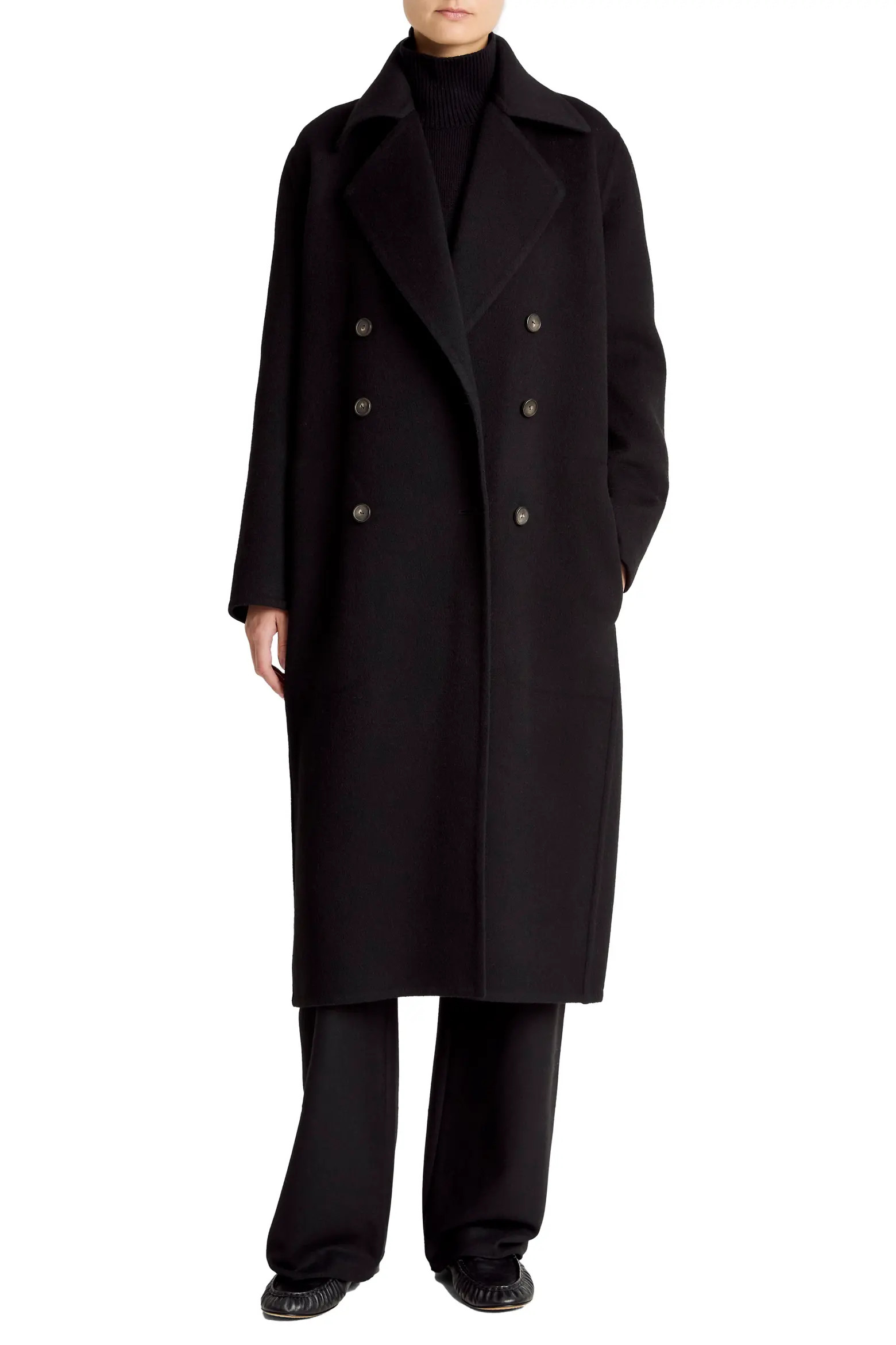 Double Breasted Wool Blend Coat (Women) | Nordstrom | Nordstrom