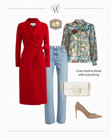 WINTER CAPSULE WARDROBE!

What makes a statement more than a beautiful red coat and a pretty floral blouse? I just love Alice + Olivia blouses, they’re such great quality and have the most beautiful patterns. On another note, I’m obsessed with brooches and this one by Gucci is so pretty

Winter outfits, casual winter outfit

#LTKstyletip #LTKover40 #LTKSeasonal