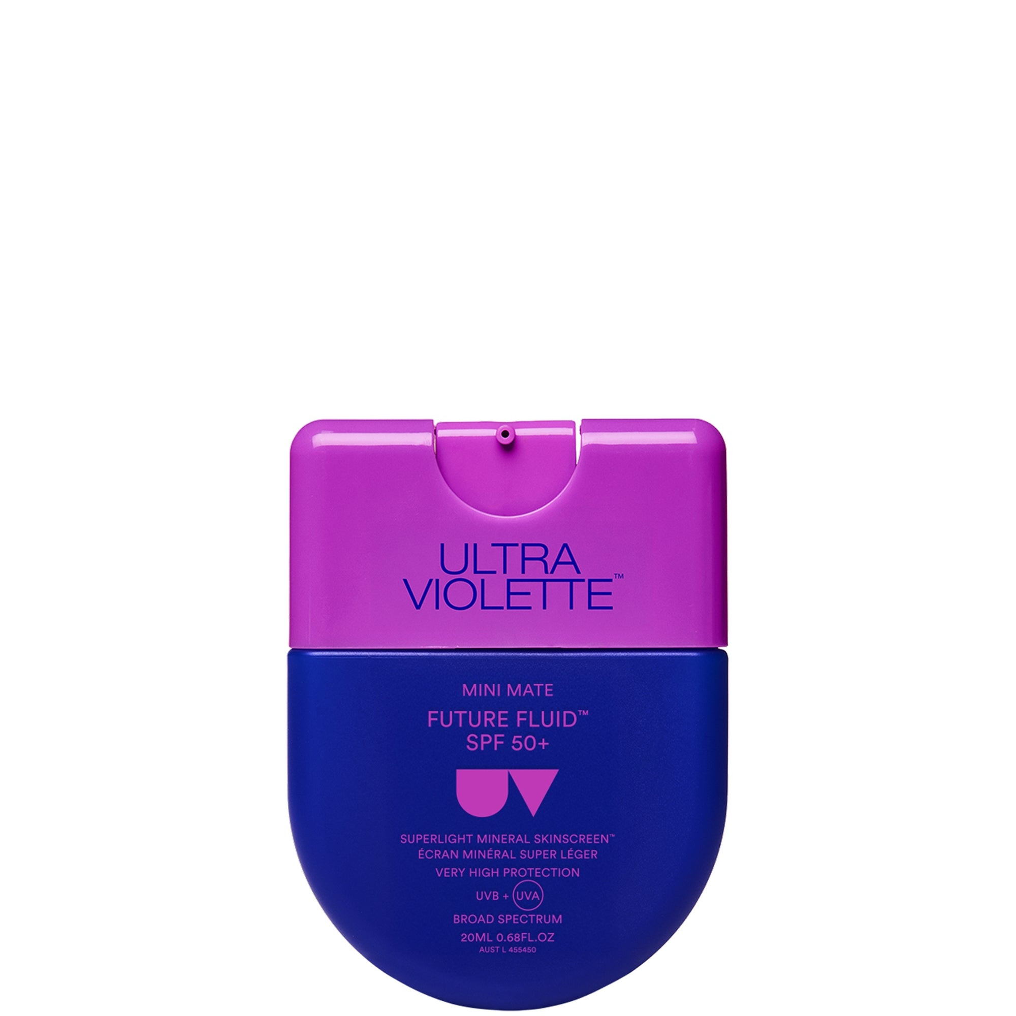 Ultra Violette Future Fluid SPF 50+ Mini Mate 20ml | Cult Beauty