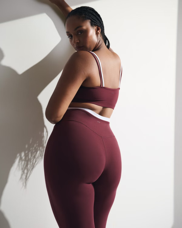 YPB studioFLEX Curve Love 7/8-Length Legging | Abercrombie & Fitch (US)