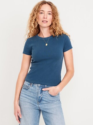 Snug Crop T-Shirt | Old Navy (CA)