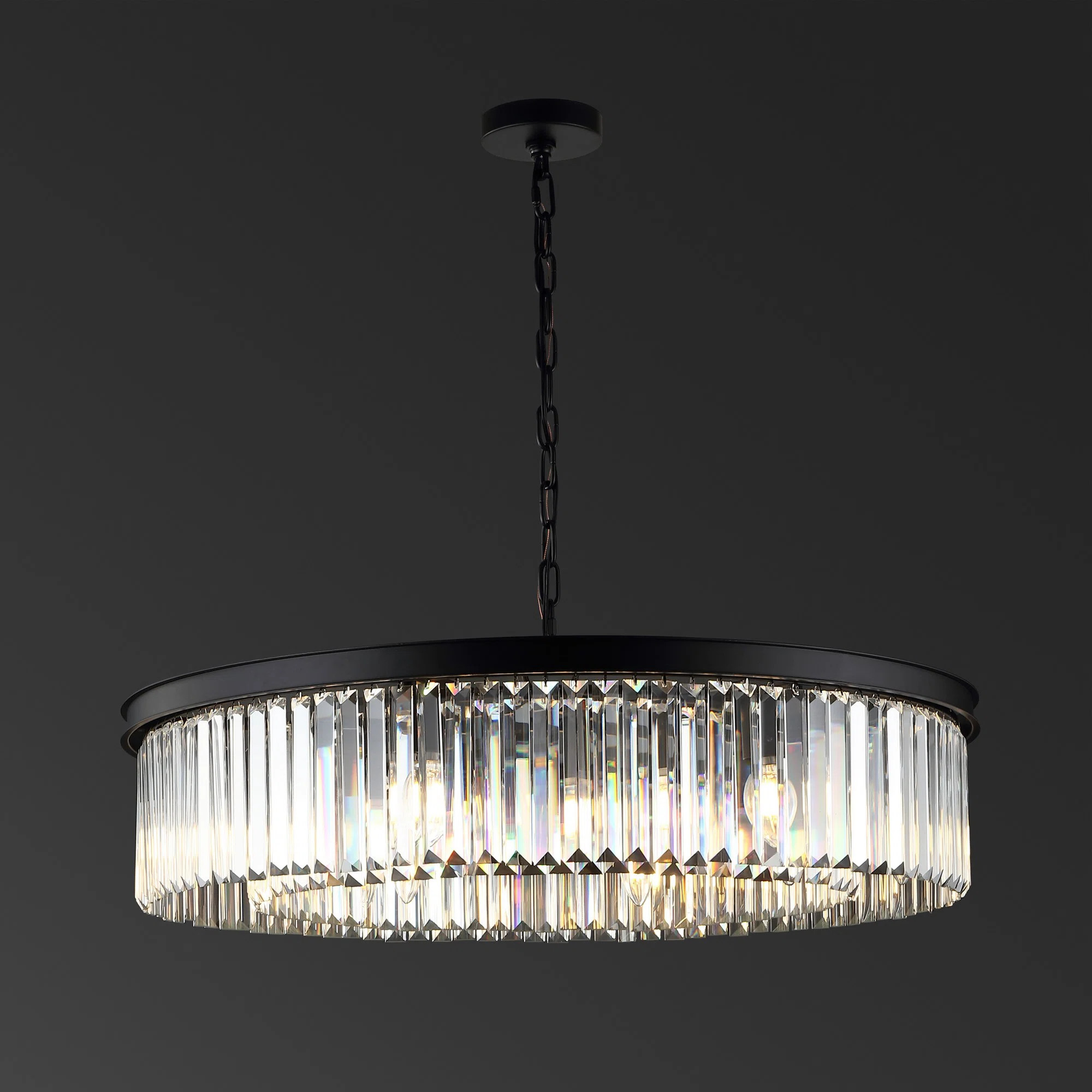 Willa Arlo™ Interiors Cramer 12 - Light Unique / Statement Wagon Wheel Chandelier with Crystal ... | Wayfair North America