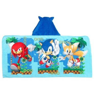 Sonic the Hedgehog Kids' Hooded Bath Towel | Target