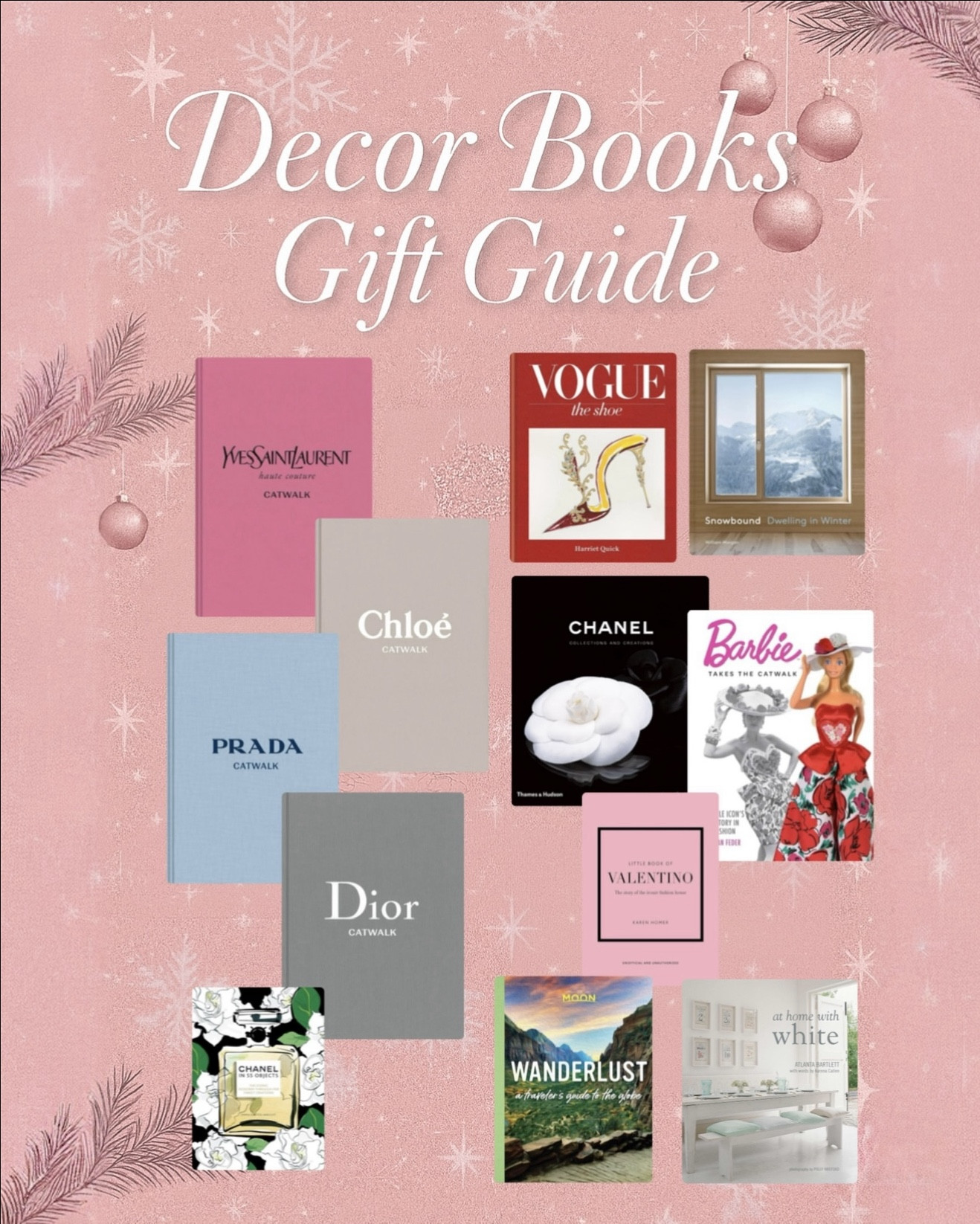 Decor books are my favorite way to add personality, height, and a little luxury to any space. I love decorating with them. 
Here are the titles I reach for the most, collected and styled throughout our home (and would genuinely gift to anyone). ✨📚🎄

#LTKSeasonal #LTKGiftGuide #LTKHome