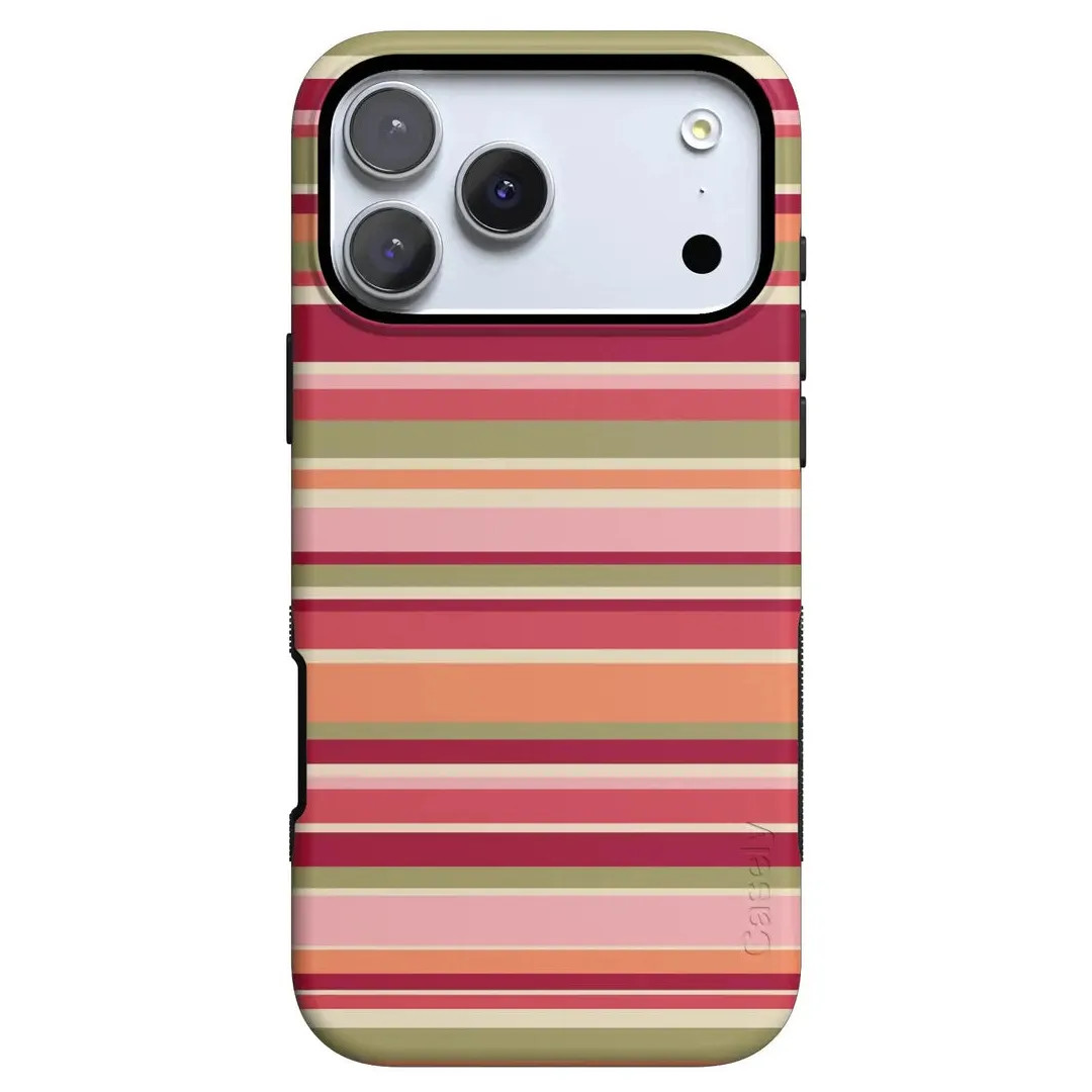 Citrus Stripes   Poolside Print Case | CASELY
