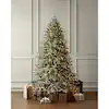 Home Decorators Collection 7.5 ft SMART Grand Duchess Twinkling Balsam Fir Flocked LED Pre-Lit Tree 26LE31020 | The Home Depot