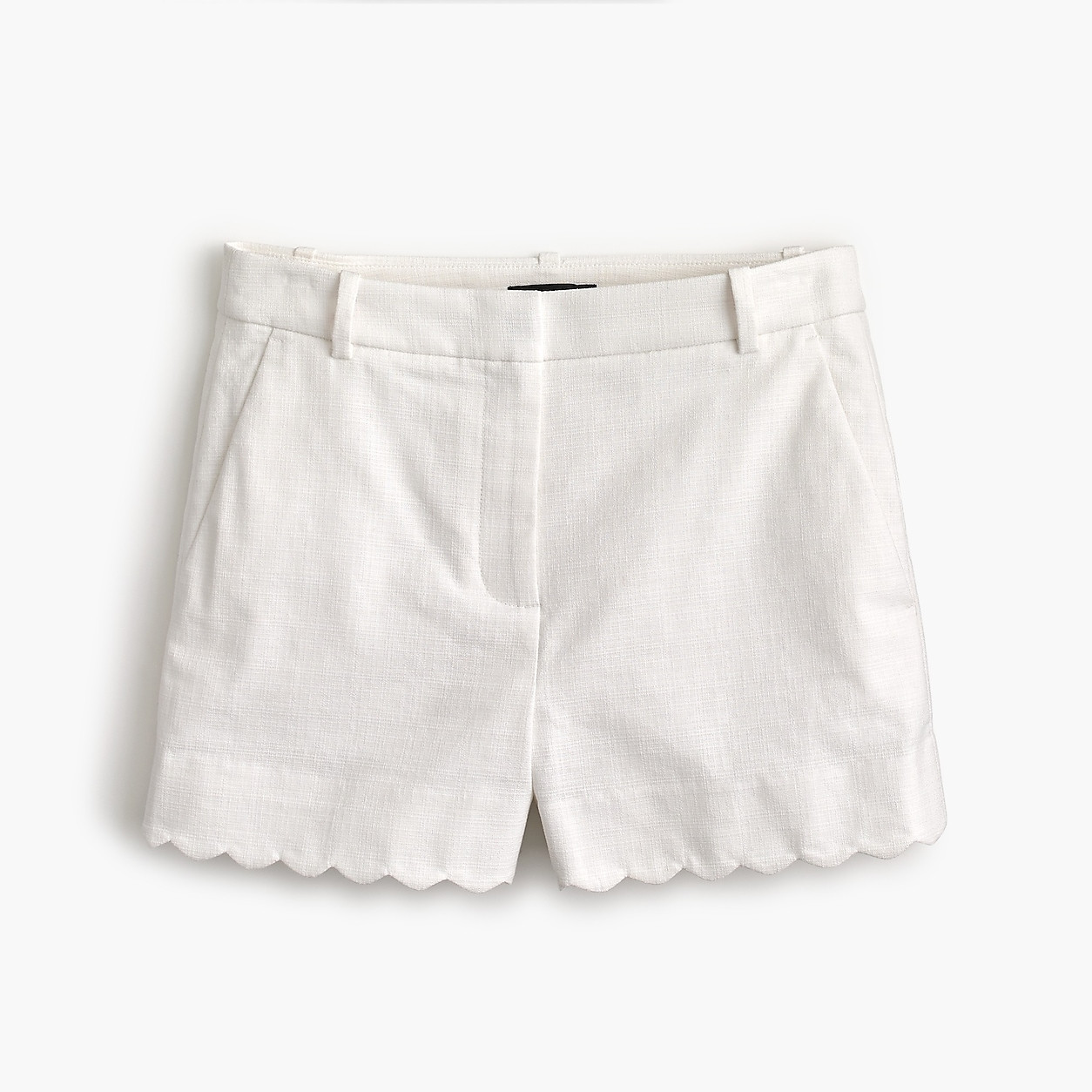 3" short with scalloped hem | J. Crew US