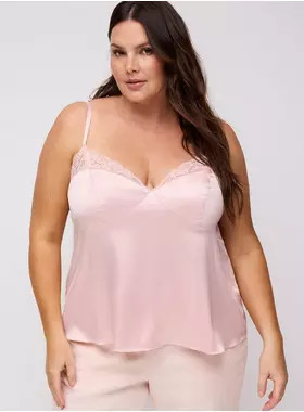Studio Satin & Lace Camisole | Torrid (US & Canada)