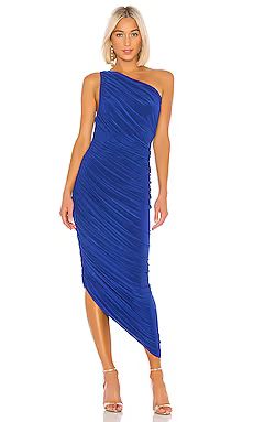 Norma Kamali Diana Gown in Berry Blue from Revolve.com | Revolve Clothing (Global)