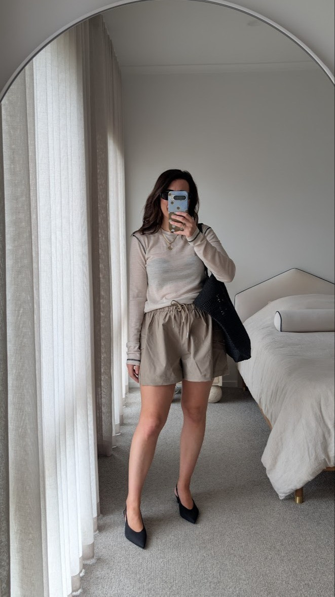 Obsessing with the fit of these shorts. 
I am wearing a Large (if you like mid rise, go a S or M).
 

 #LTKaustralia