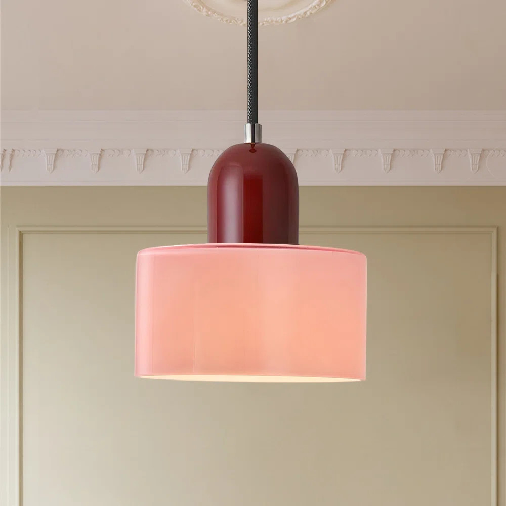 Mid Century Modern Glass Pendant Light | Wayfair North America