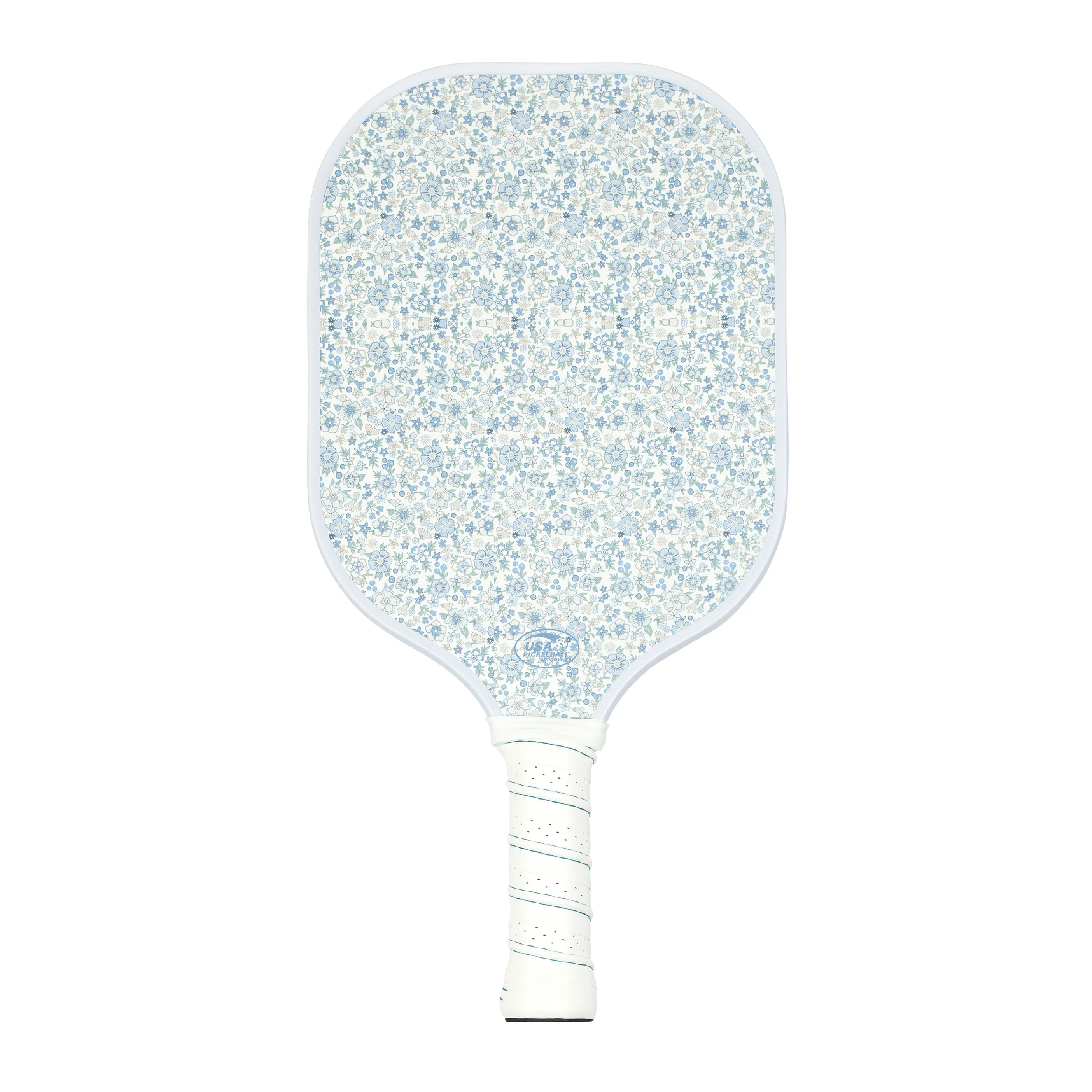 short court slate floral pickleball paddle | minnow