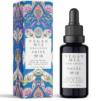 Vegan Mia USDA Organic Rosemary Oil for Hair Growth with Castor Oil & Jojoba Oil - Intense Nouris... | Amazon (US)
