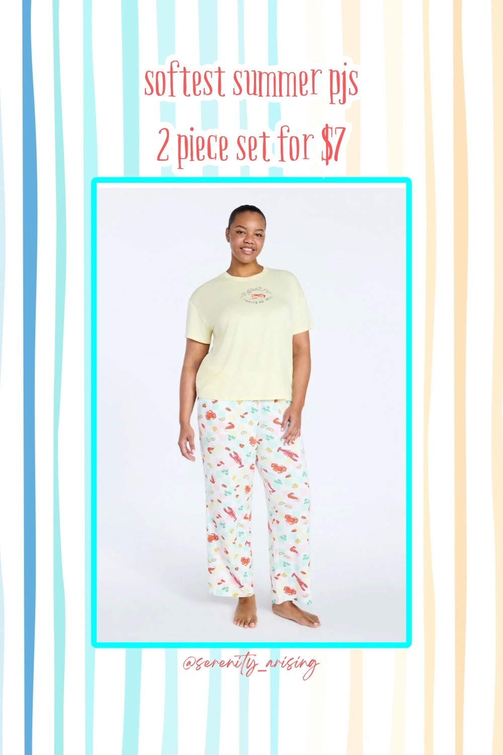 My FAV pjs and this print is on major sale! So cute for summer 🦞 All sizes still available! #walmart #walmartfinds #walmartstyle

#LTKSaleAlert