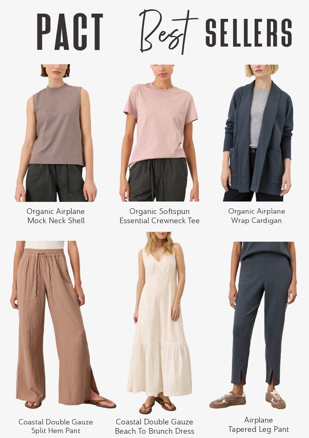 Save in Pact's sitewide Spring Sale! 🙌 
Loved for their easygoing fabrics, breezy summer dresses, and airplane-ready outfit sets, perfect for effortless, polished travel looks. ✈️ Here are YOUR community-approved favorites 🌟

#LTKSpringSale #LTKspring #LTKTravel