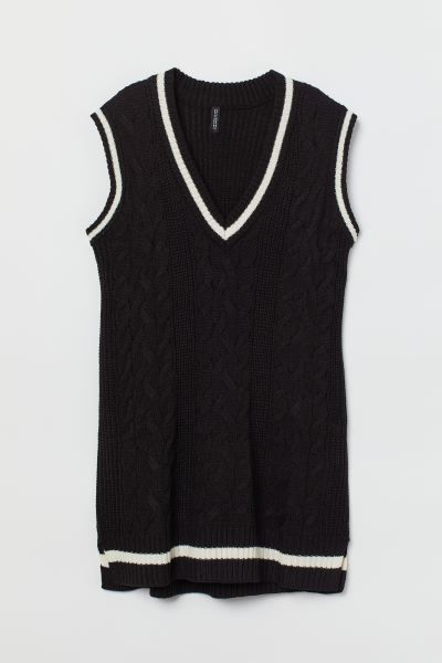 Knit Sweater Vest Dress | H&M (US + CA)