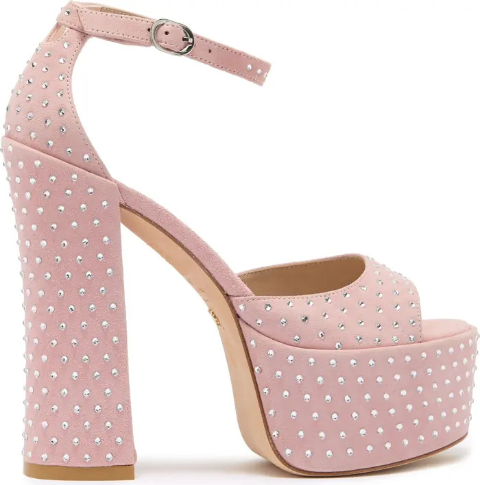 Stuart Weitzman Skyhi Shine 145 Platform Sandal (Women) | Nordstromrack | Nordstrom Rack