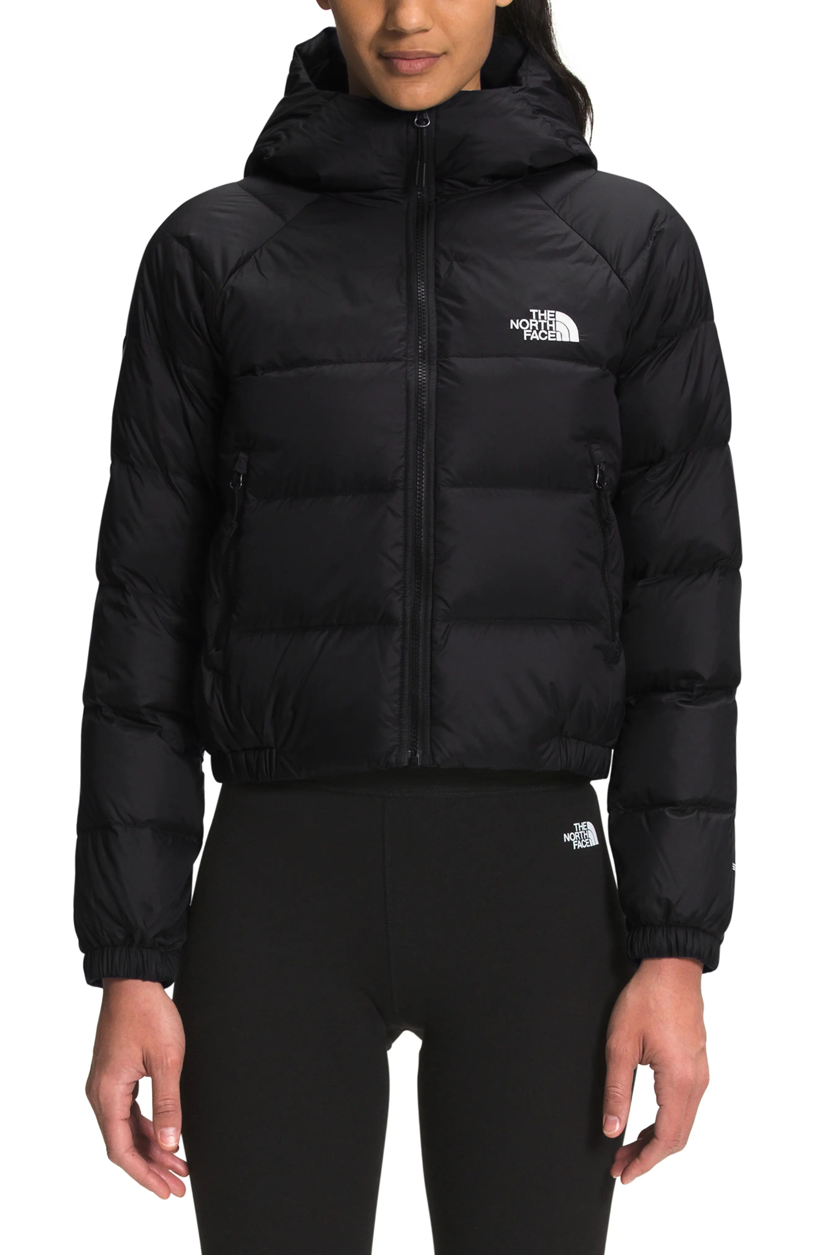 The North Face Hydrenalite Hooded Down Jacket, Size Medium in Tnf Black at Nordstrom | Nordstrom