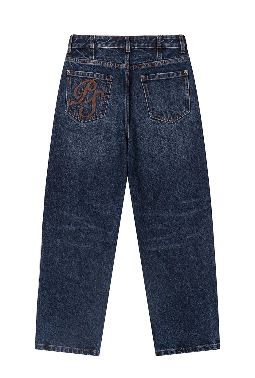 Bentley Straight Cropped Jeans - Dark Indigo | Petite Studio NYC