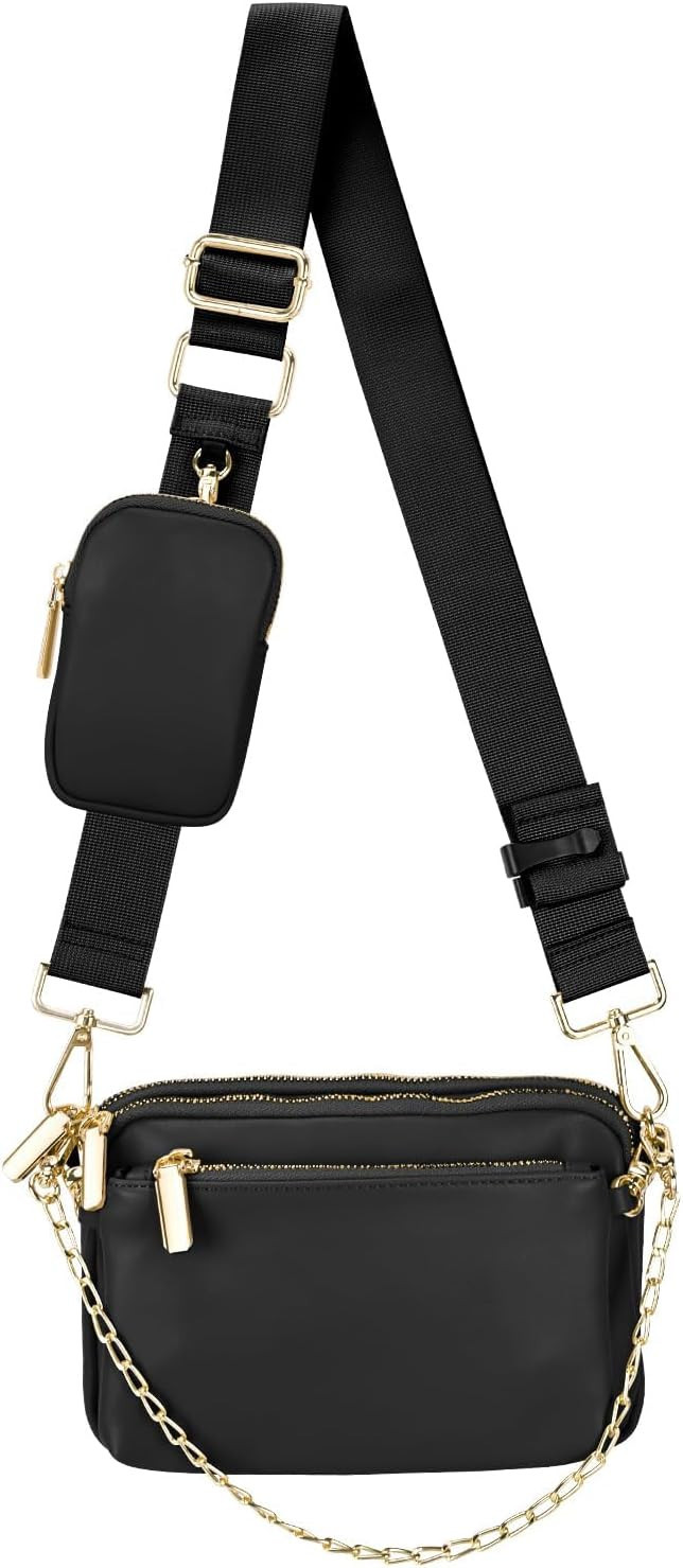 Cortelay Small Crossbody Bags for Women 3 in 1 Trendy Belt Purse Fashion Designer Mini Cute Sling... | Amazon (US)