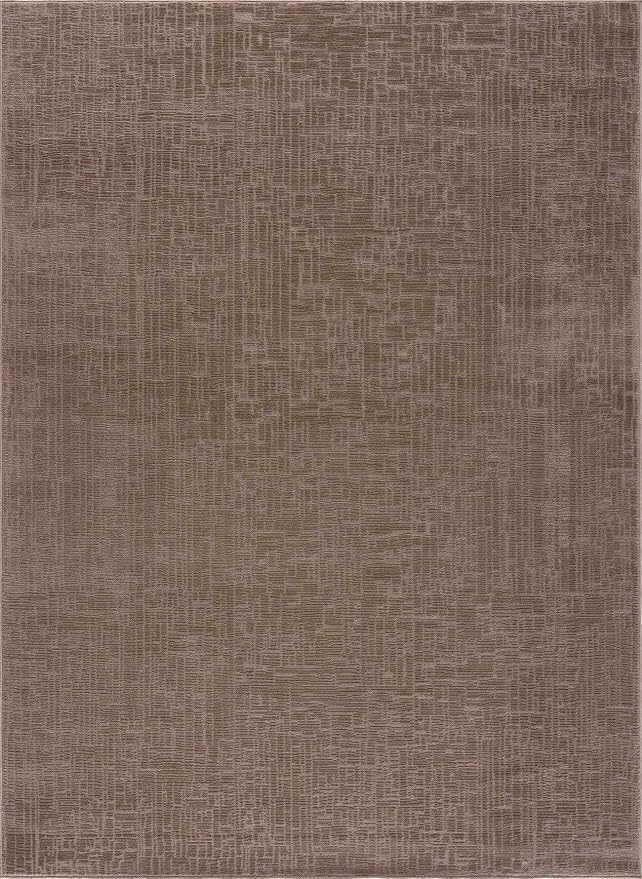 Pavilion Machine Washable Area Rug - Abstract Textured Plain - Solid Modern Contemporary Minimali... | Amazon (US)