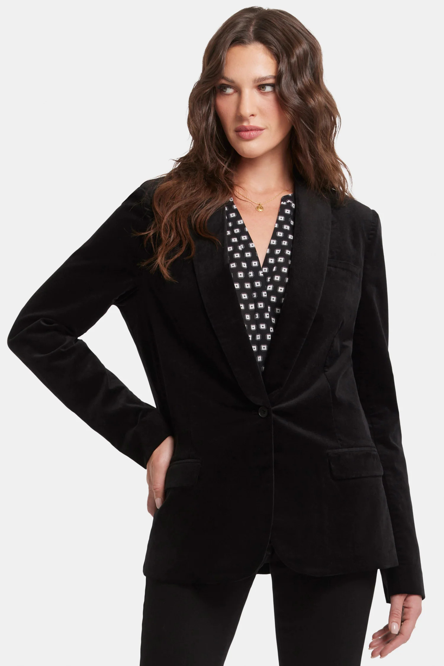 Tuxedo Jacket - Black | NYDJ