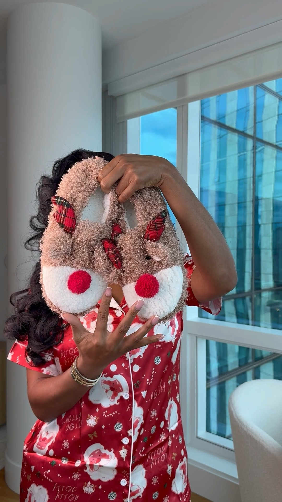 Christmas Pjs under $20! So cute and comfy. I love the silk material and they go perfectly with these slippers besties 

#LTKSeasonal #LTKHoliday #LTKGiftGuide