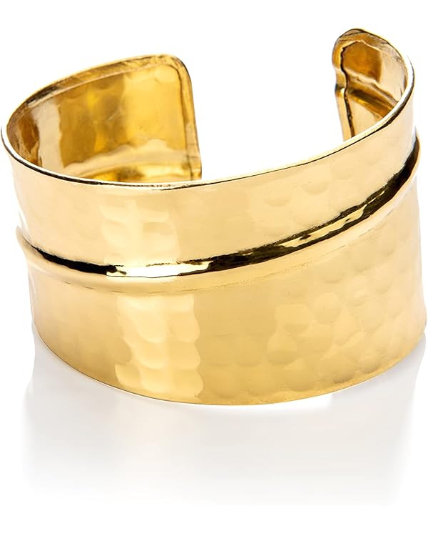 Charlie Paige Cuff Bracelet for Women | Nefriti Open Cuff Bracelet Bangle | Amazon (US)