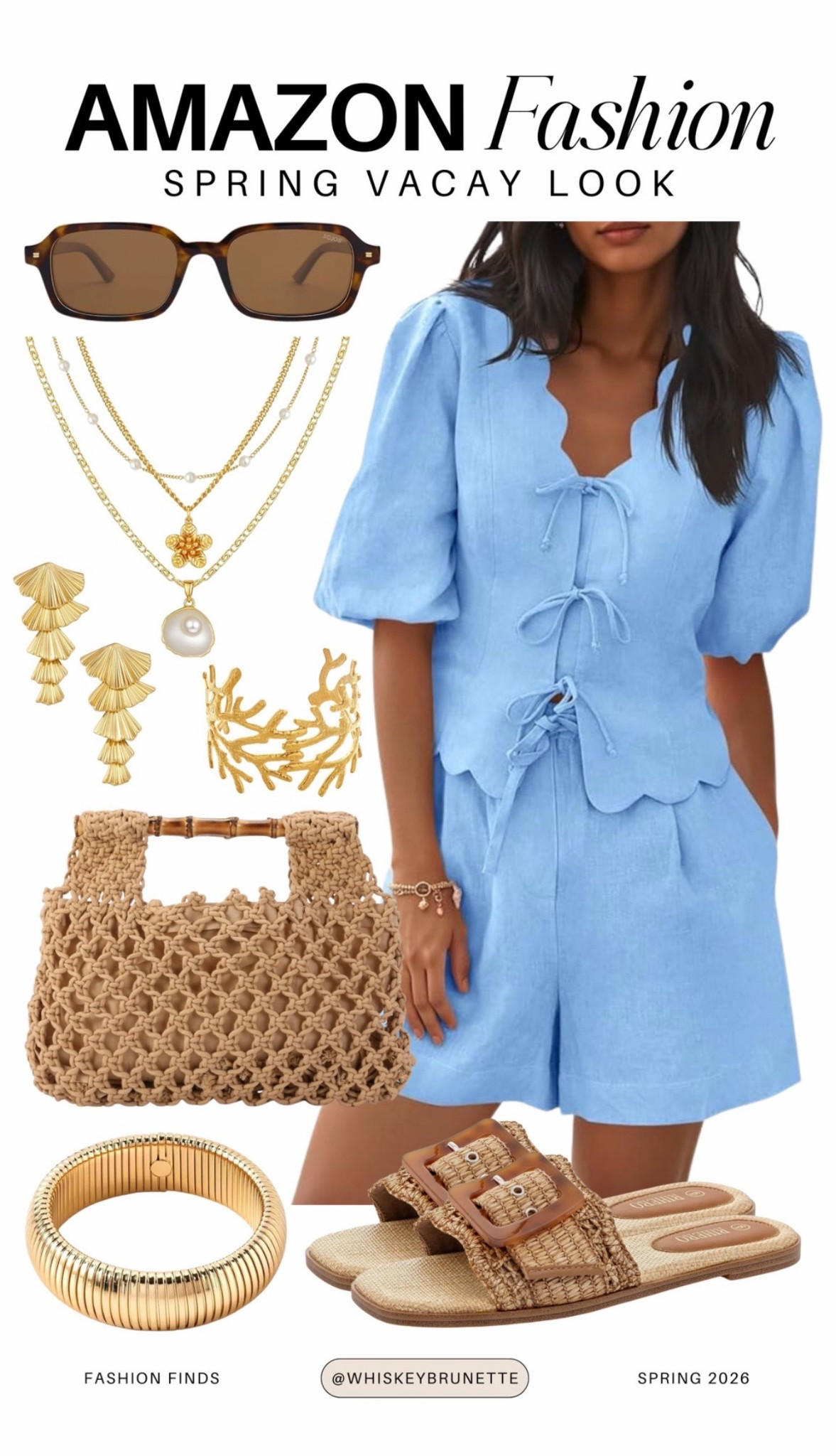 Amazon spring vacation look

flowy floral midi dress
lightweight knit cardigan
wide leg linen pants
structured white blazer
classic striped tee
relaxed straight leg jeans
pastel button down blouse
cropped denim jacket
chic matching lounge set
neutral block heel sandals