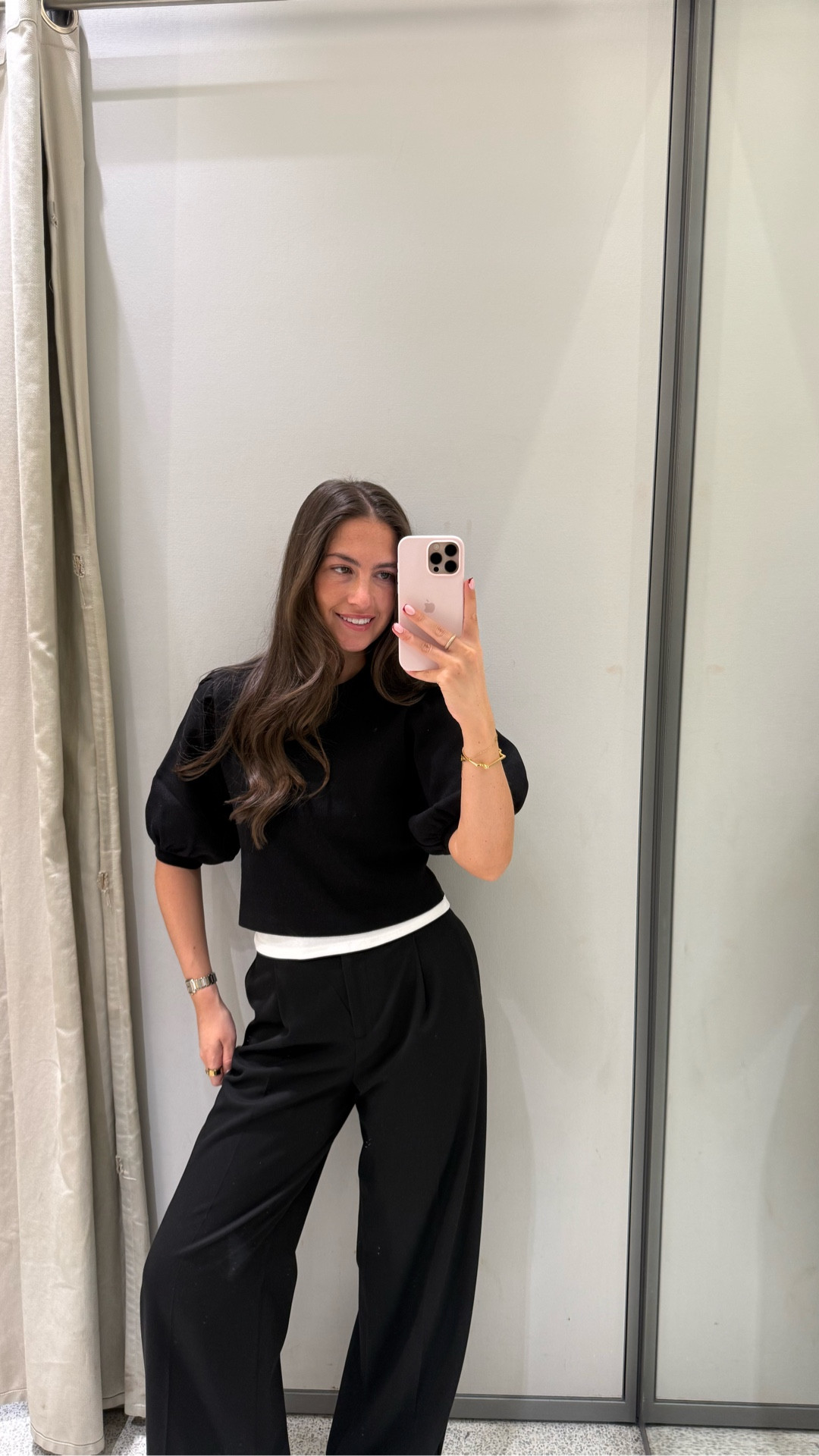 Staple workwear - balloon sleeve top 

#LTKworkwear #LTKstyletip #LTKFashionMonth