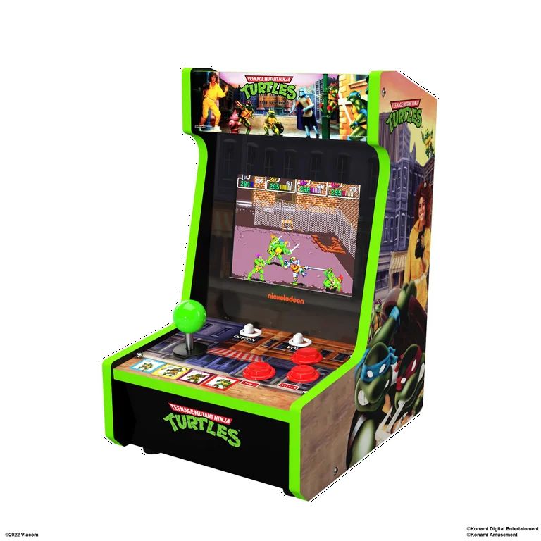 Arcade1up Teenage Mutant Ninja Turtles Countercade 2 Games in 1 | Walmart (US)
