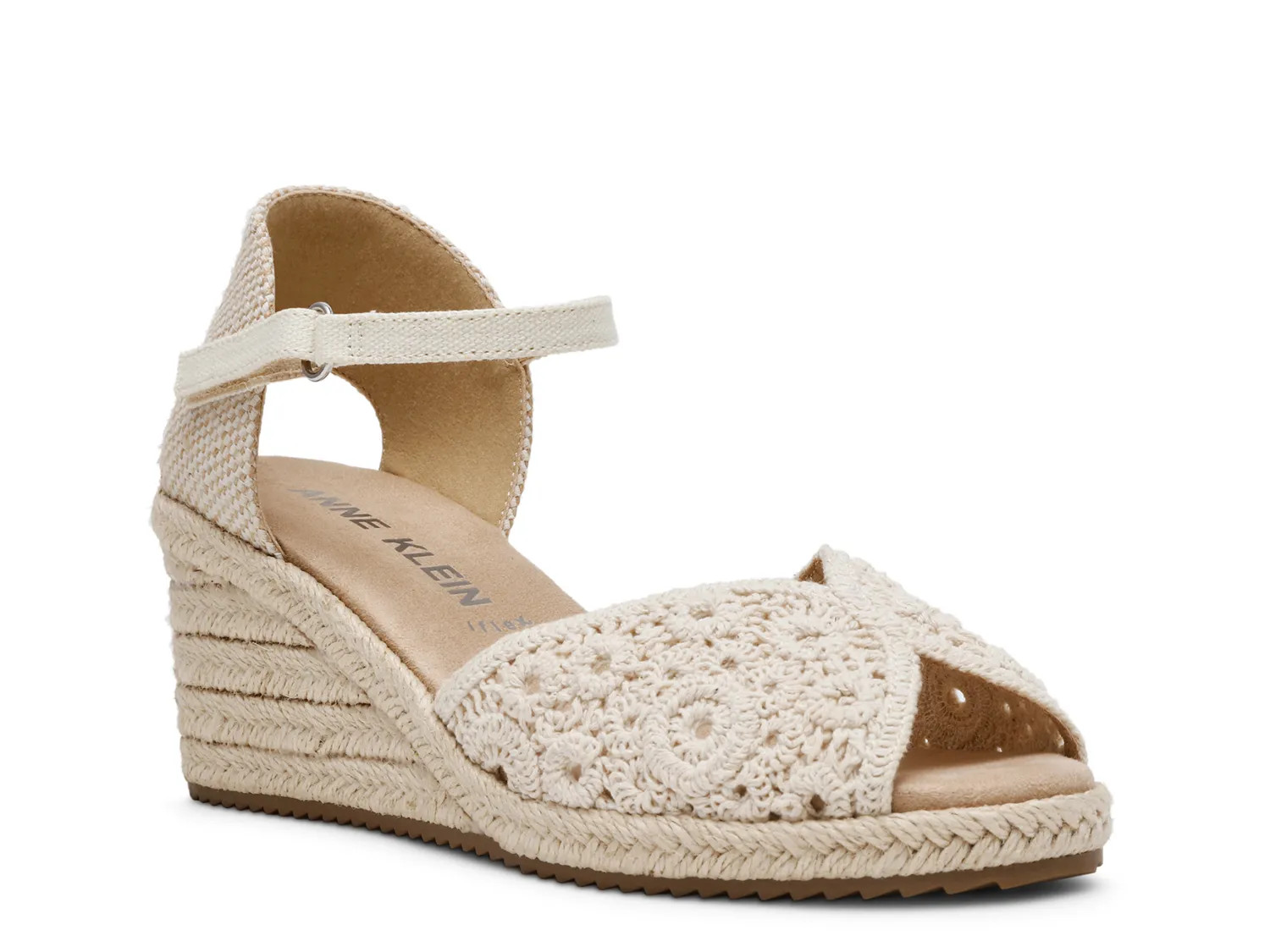 Anne Klein Zippy Wedge Sandal | DSW