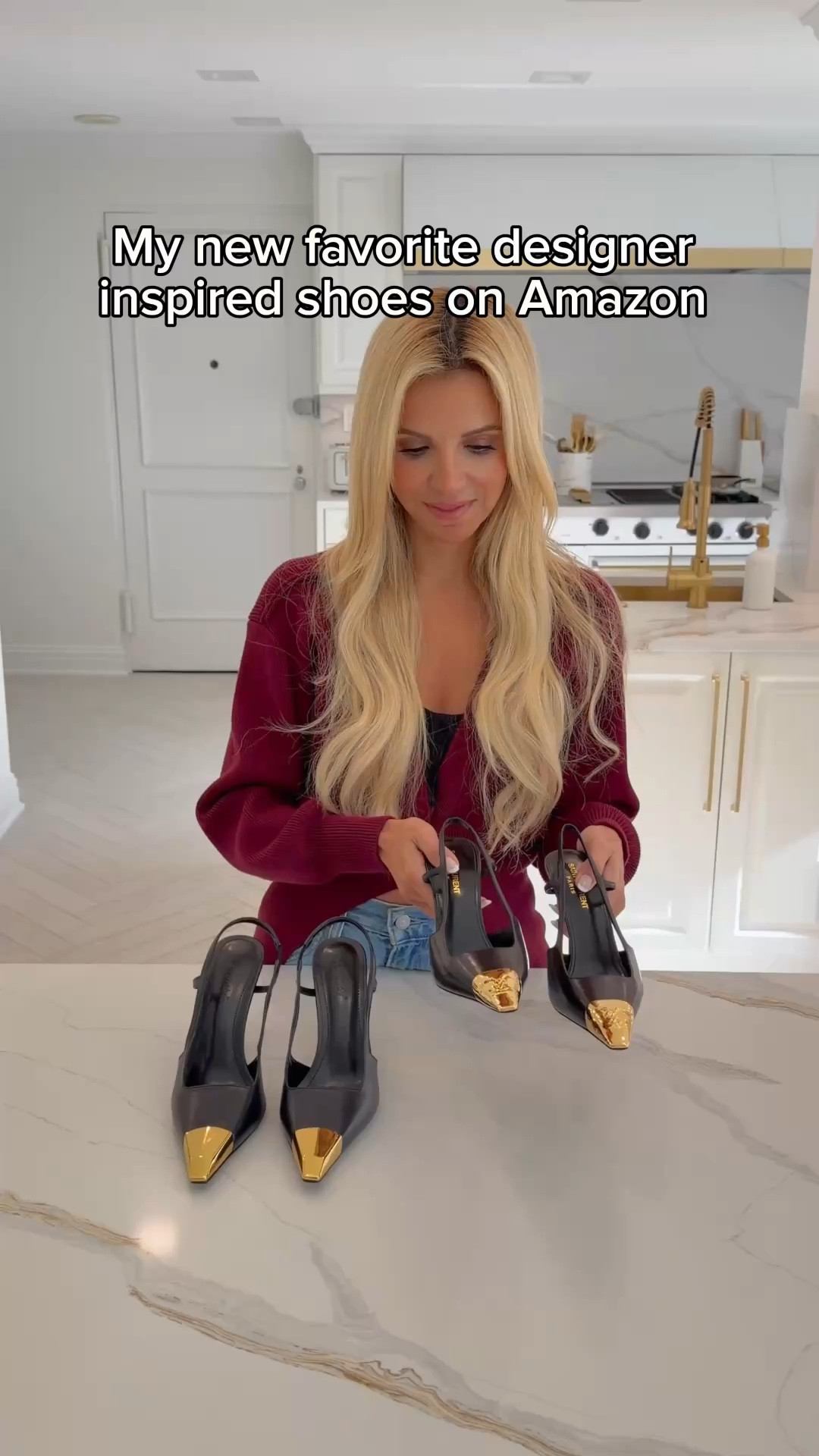 My new favorite designer inspired shoes on Amazon!❤️
Save 20% off my top with code — 9YWM71JK5VT7

Heels, Amazon fashion, big spring sale, 

#LTKootd #LTKSaleAlert #LTKSeasonal