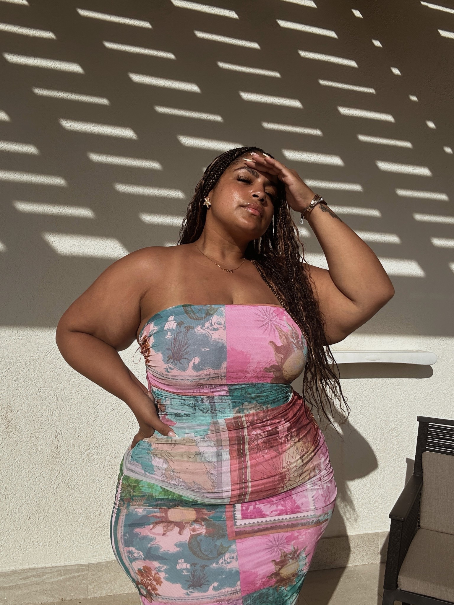 Dress size Large 

#LTKStyleTip #LTKMidsize #LTKFindsUnder100