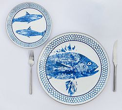 Golden Rabbit Pescado Enamel Collection | Pottery Barn (US)