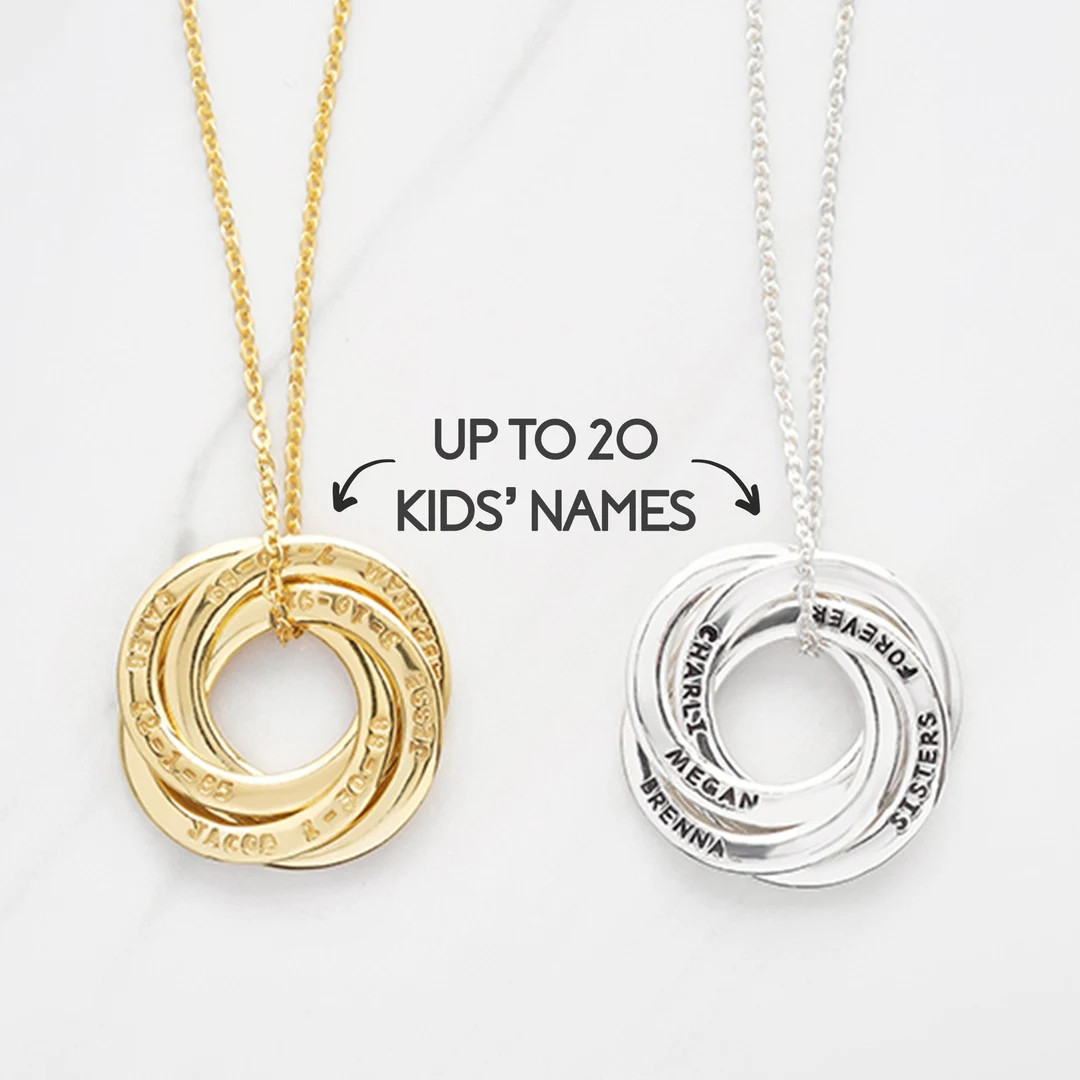 Grandma Necklace Nana Christmas Gift Grandmother Jewelry - Etsy | Etsy (US)