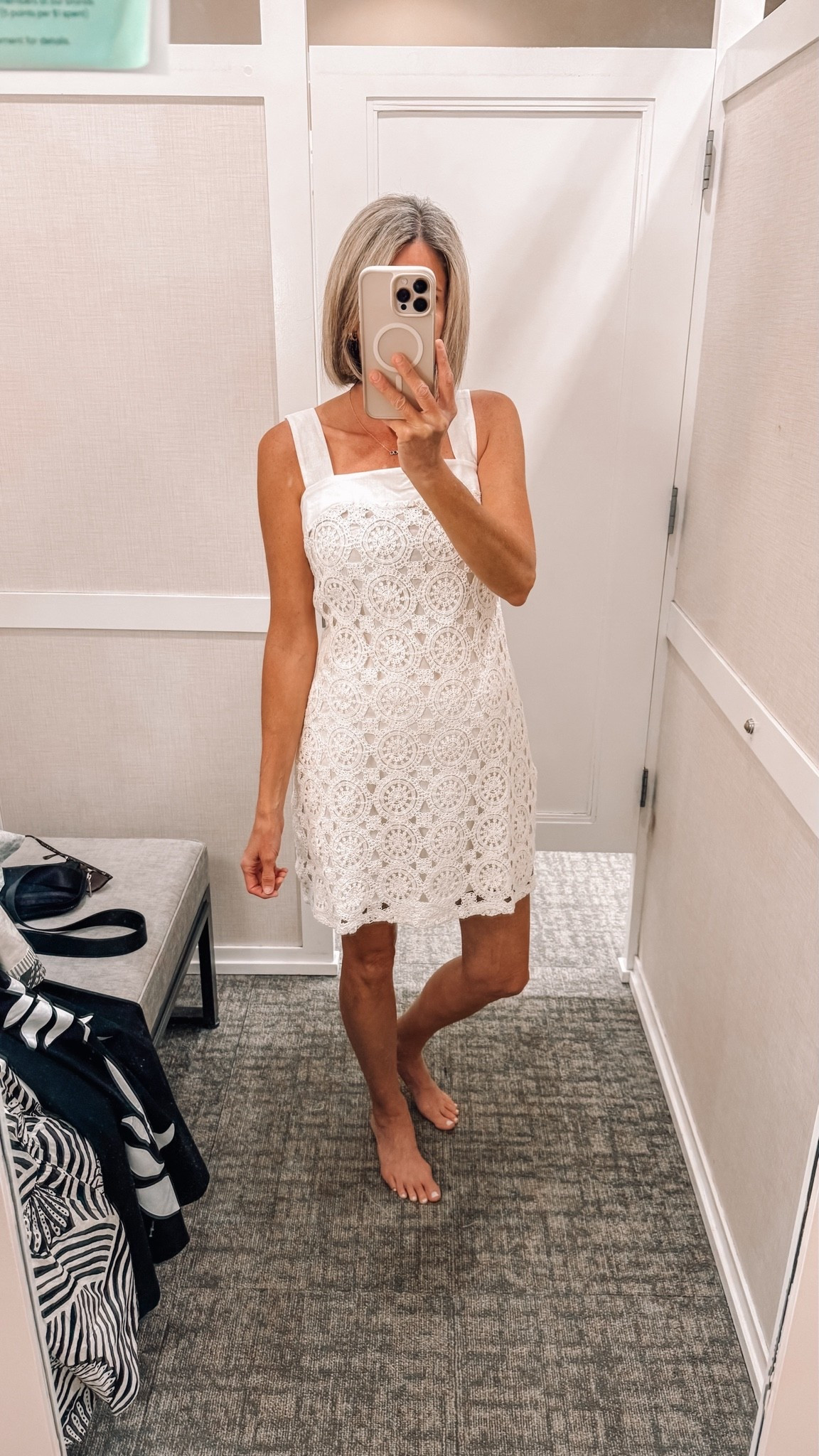 🏷️ 40% off - A classic white eyelet dress never goes out of style. Perfect for brunch dates, showers, vacations, and all the summer plans 🤍 Wearing size 4

#LTKootd #LTKSeasonal #LTKSaleAlert #LTKSaleAlert #LTKSeasonal #LTKWedding