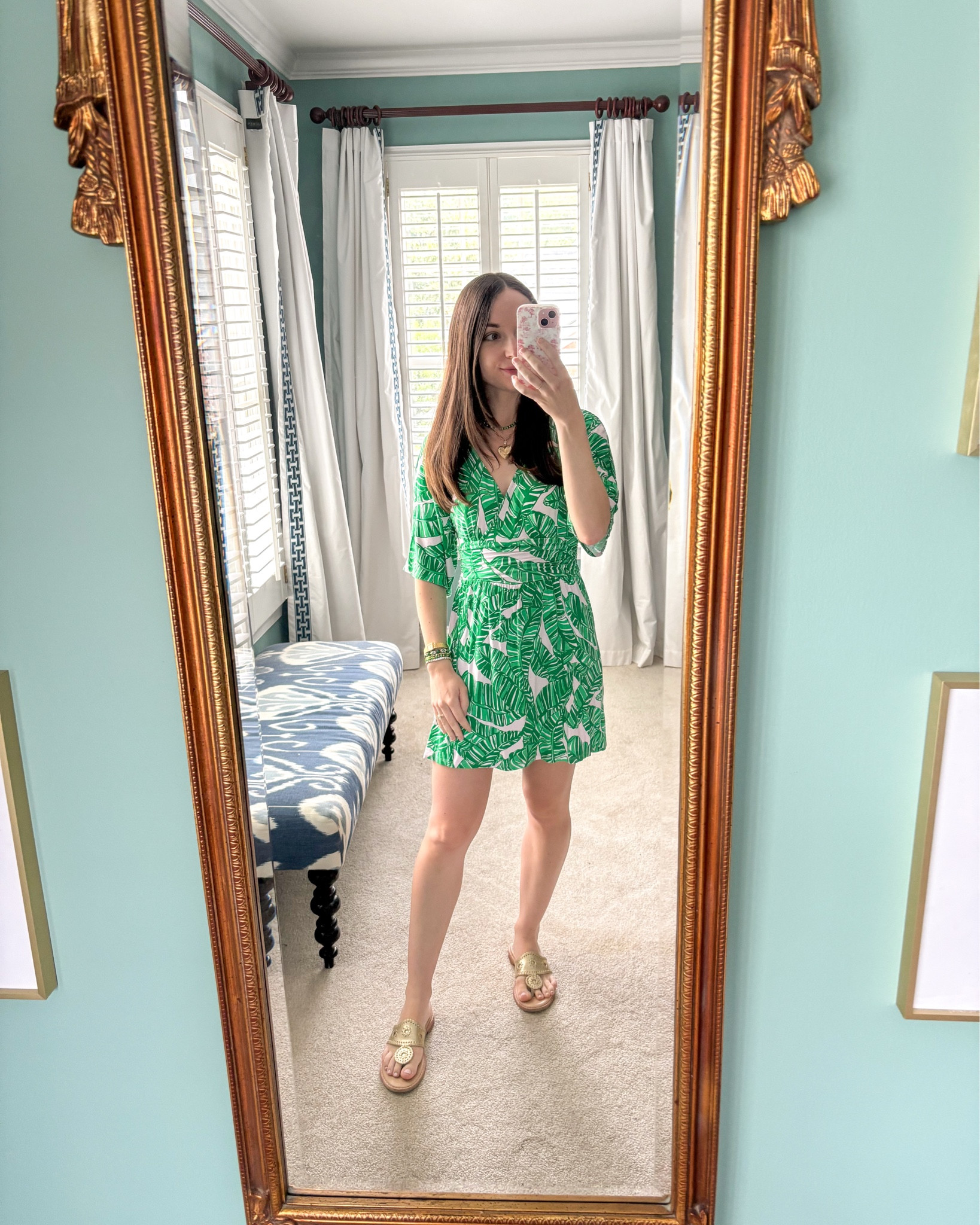 This skort romper (which is so functional for nursing/pumping) is included in the Lilly Pulitzer sale in several prints! Plus some new baby styles have been added for matching! 
