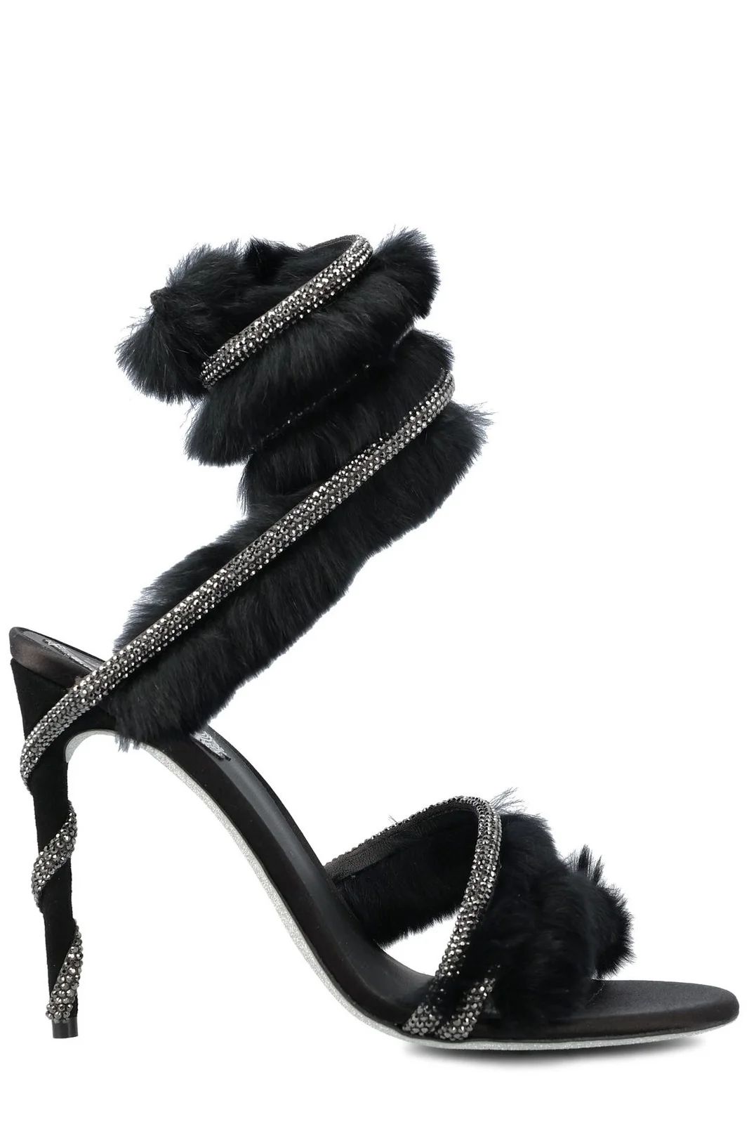 René Caovilla Cleo Embellished Open Toe Sandals | Cettire Global
