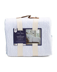 Slub Stripe Quilt Set | Bed & Bath | Marshalls | Marshalls