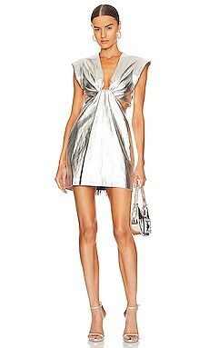 A.L.C. Adina Dress in Silver from Revolve.com | Revolve Clothing (Global)