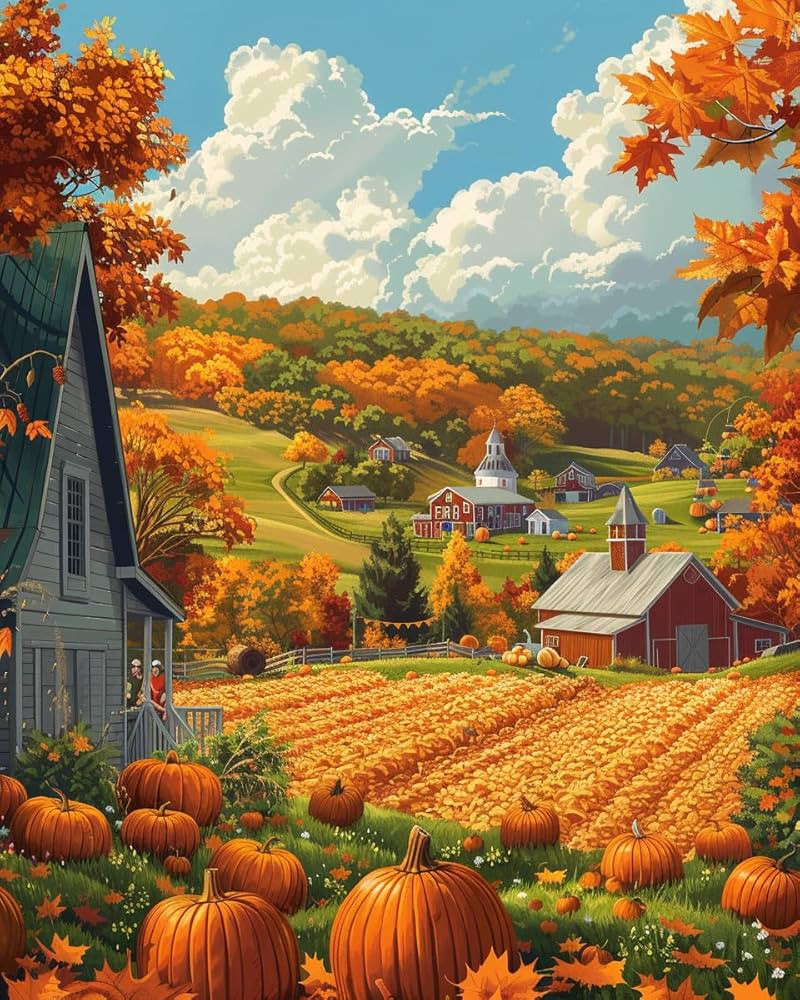 shinefly Paint by Numbers Kit Acrylic Easy Paint by Numbers for Adults Beginner Gift Home Wall De... | Amazon (US)