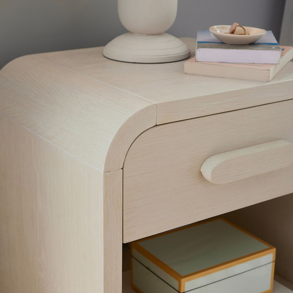 Clio Rounded Nightstand (20") | Pottery Barn Teen