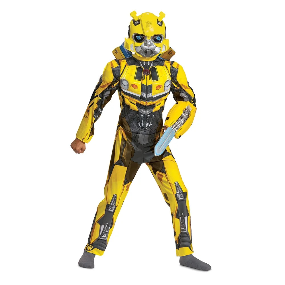 Transformers Bumblebee Halloween Costume for Children, Boys Size S (6/7), by Disguise | Walmart (US)